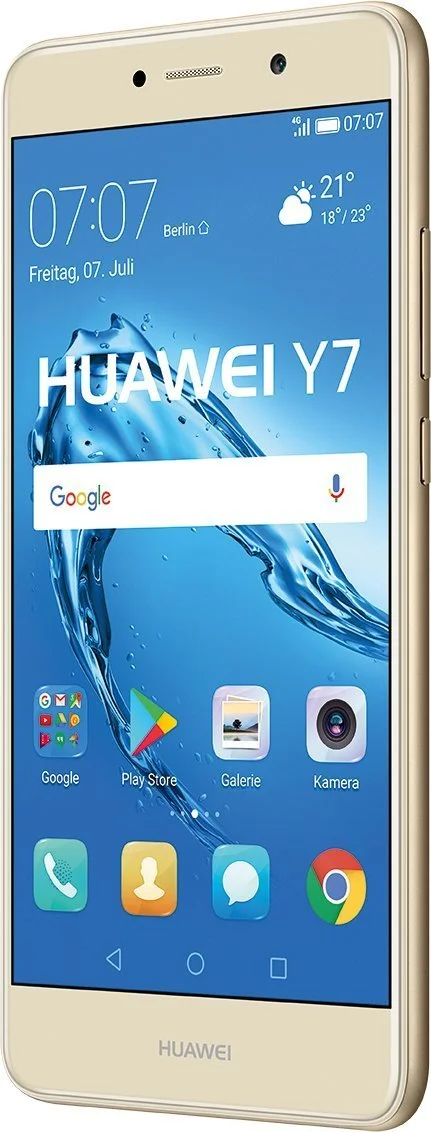 Смартфон Huawei Y7 Toronto 5.5" 16 GB 2 GB RAM Android 7.0 Золотистый, фото №1