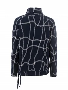 Свитшот s'questo Голубой Cosy Cool All-Over Print Soquesto Collection Sweet Soul synthetic.ua - Фото 1