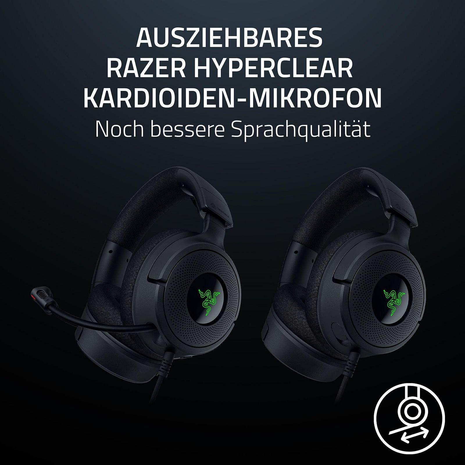 Наушники Razer Kraken V4 X Черный, фото №3