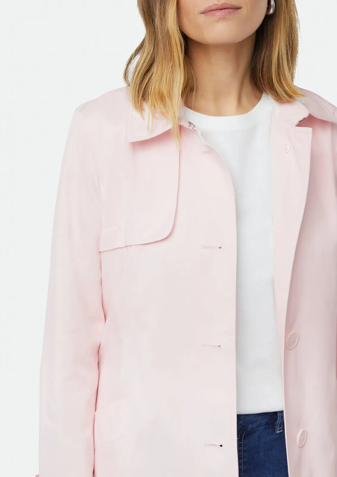 Тренч comma Елегантний бавовняний приталеного крою, фото №3 Тренч comma Елегантний бавовняний приталеного крою, фото №3