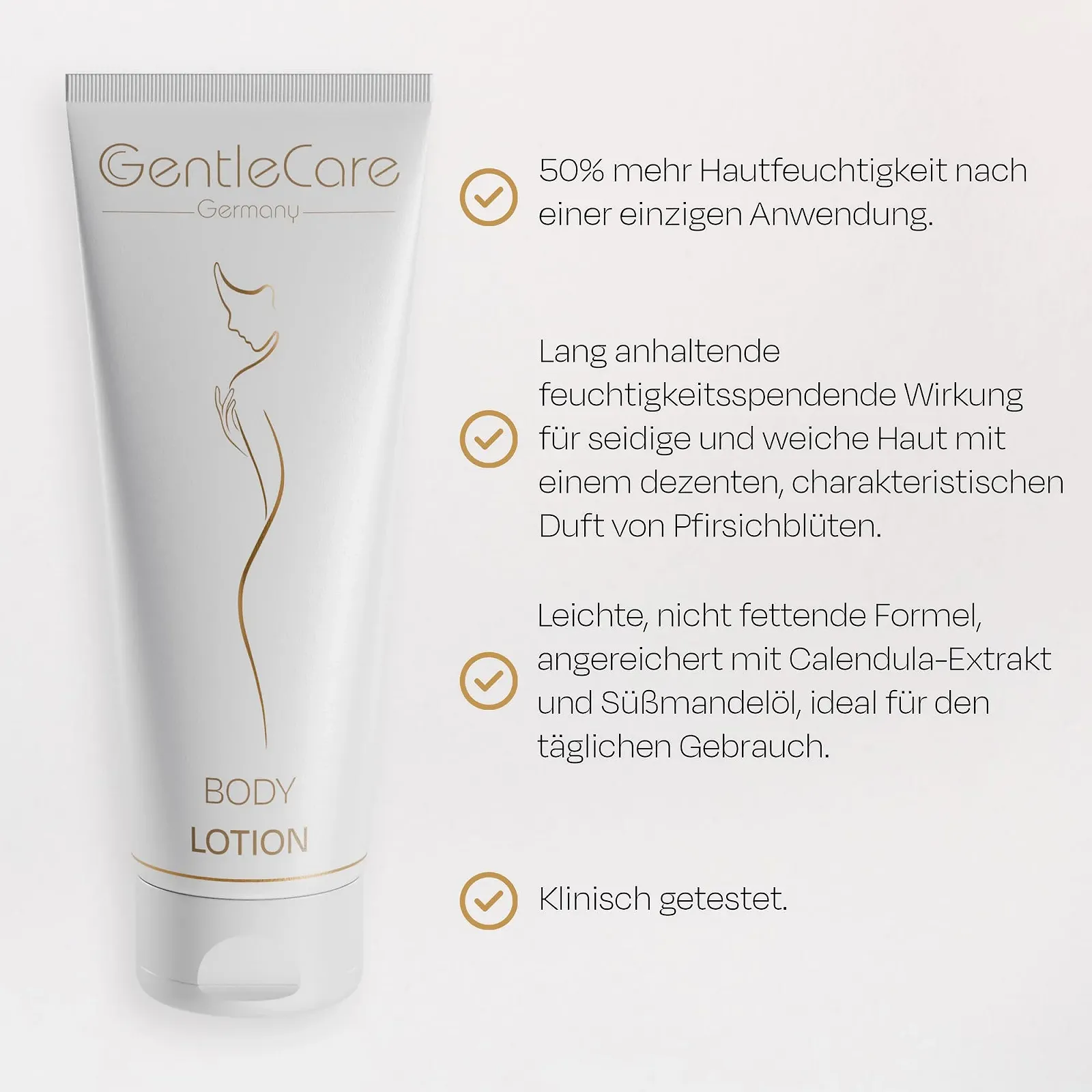 Лосьйон для тіла GentleCare Інтенсивний зволожувач для дуже сухої зрілої шкіри 250 мл, фото №2