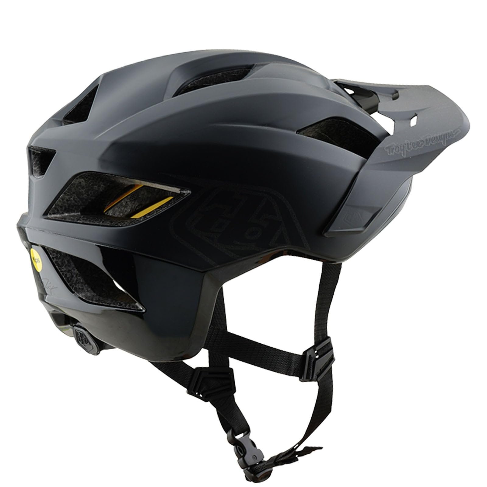 Шлем Enduro Troy Lee Designs Flowline MIPS Point MTB Черный, фото №3