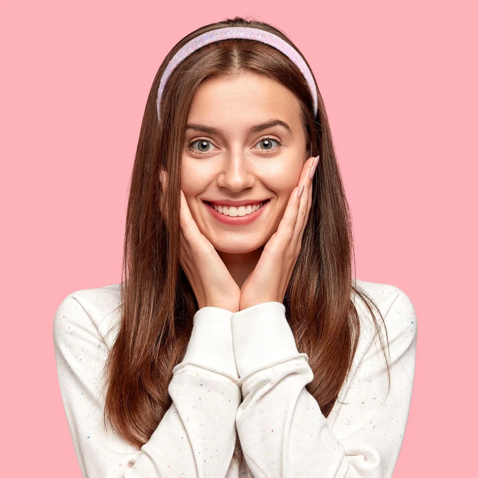 Обруч для волосся Блискучий, фото №6