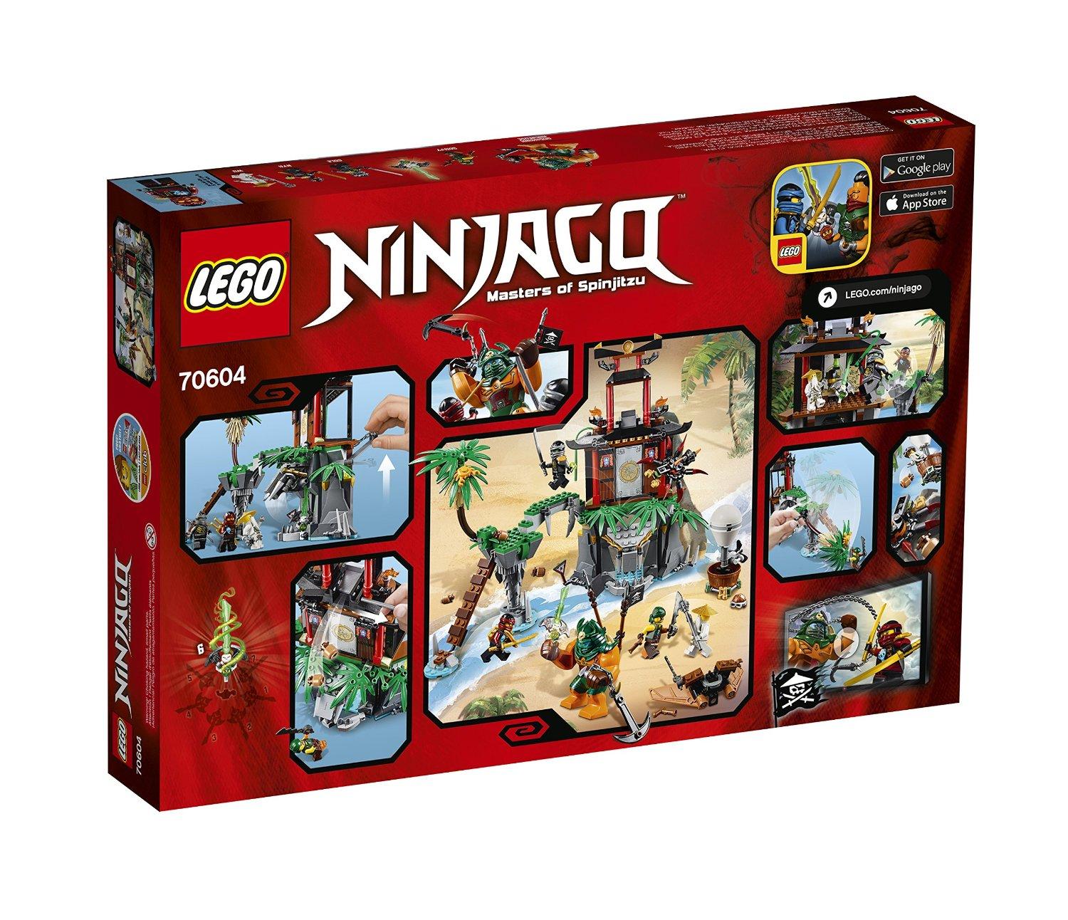 Конструктор LEGO Ninjago Тигровый остров Tiger Widow Island 70604, фото №6