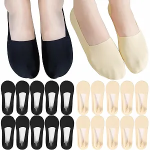 Жіночі шкарпетки Тип Ankle 34-38, дихаючі балетки шкарпетки літні, 10 пар - Фото 1