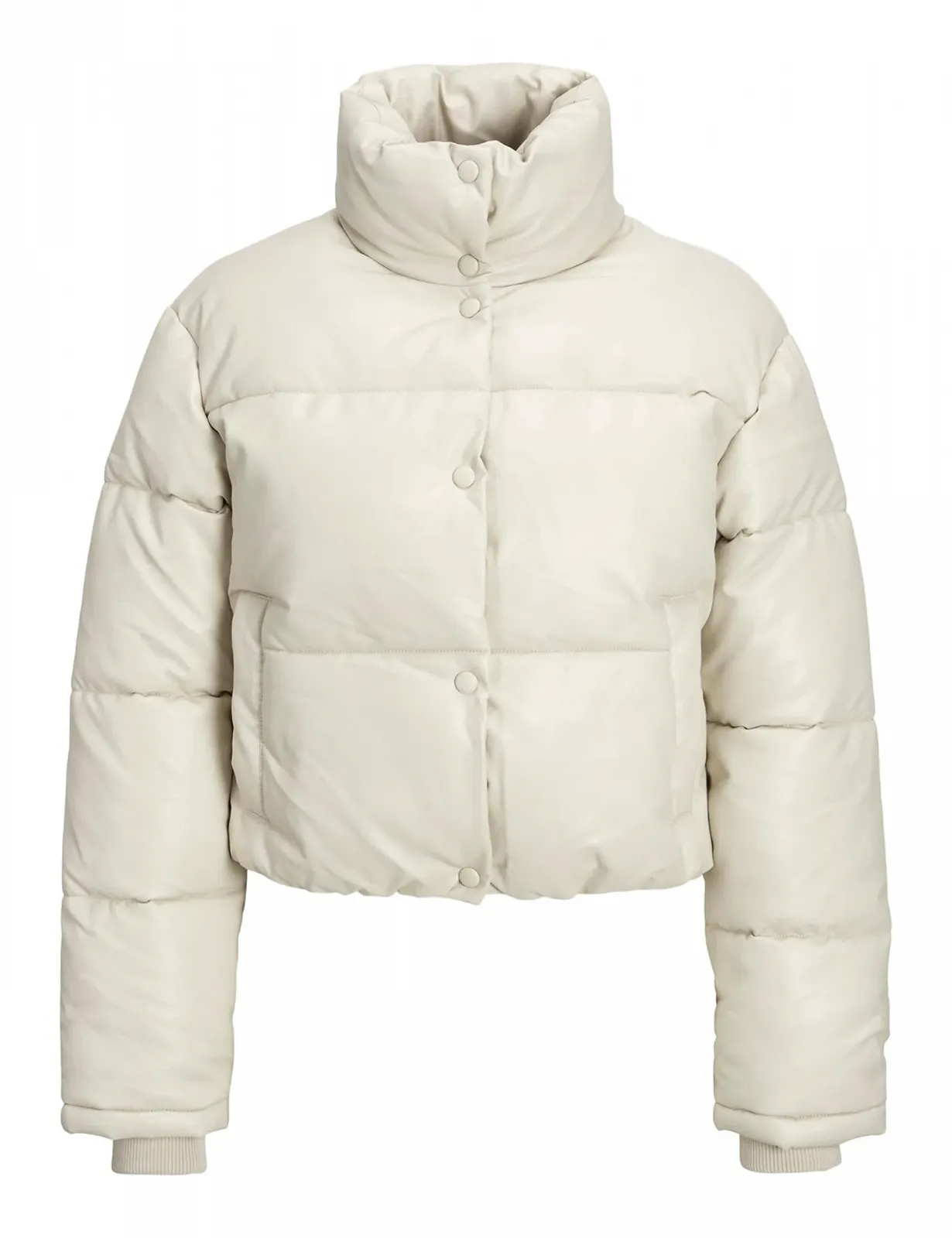 Куртка JJXX Jxbreezy зі штучної шкіри, коротка, OTW Sn, пуховик, фото №1