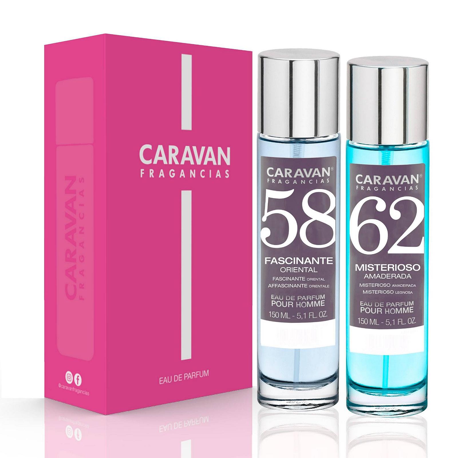 Набор Caravan Fragrancias No.58 и Nº62 2 парфюма 150 мл для мужчин, фото №1