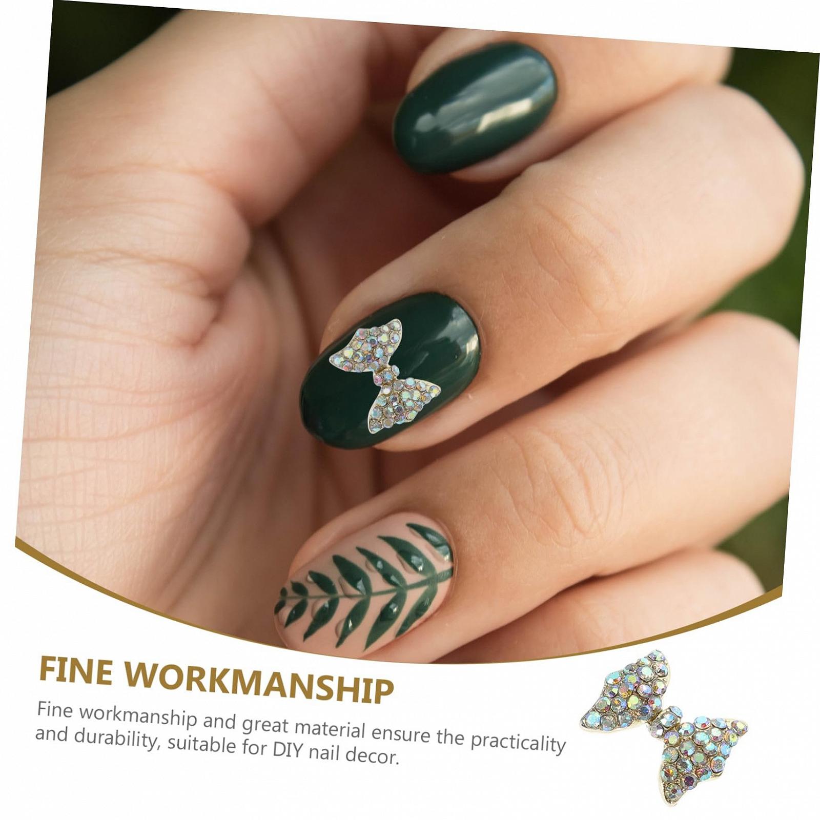 Украшения для ногтей Бантики, 40 шт., фото №4