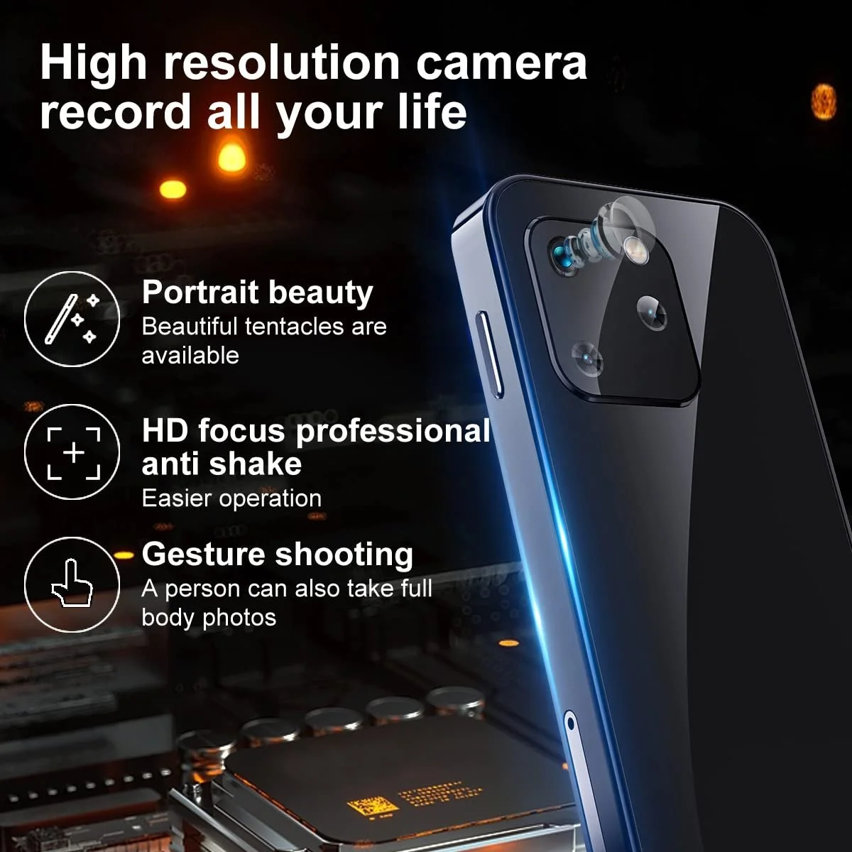 Смартфон Mini XS13 3G Android 9.0 2GB RAM 16GB ROM 5.0MP Black, фото №2