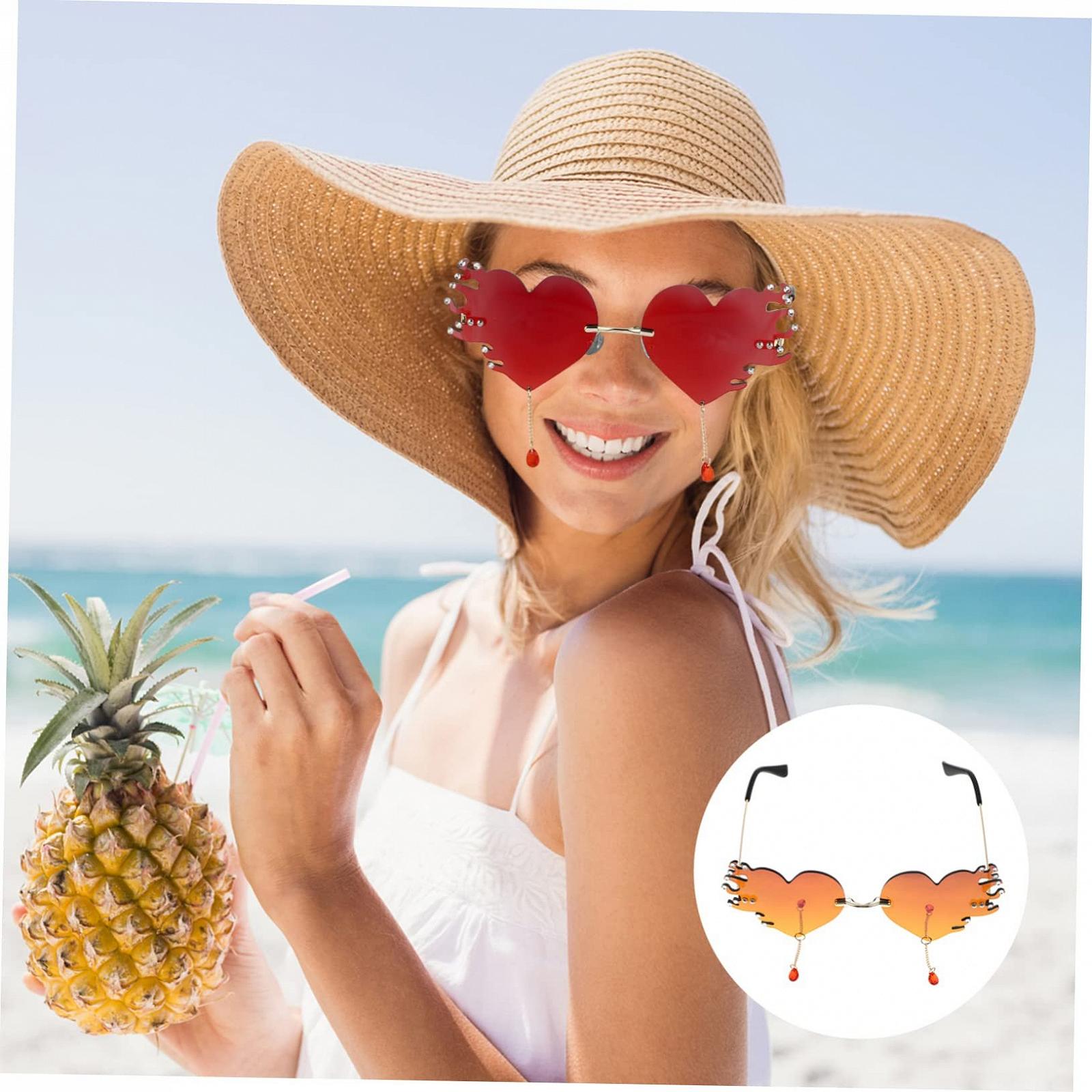 Сонцезахисні окуляри Серце PACKOVE Набір з 5 Модні, фото №4