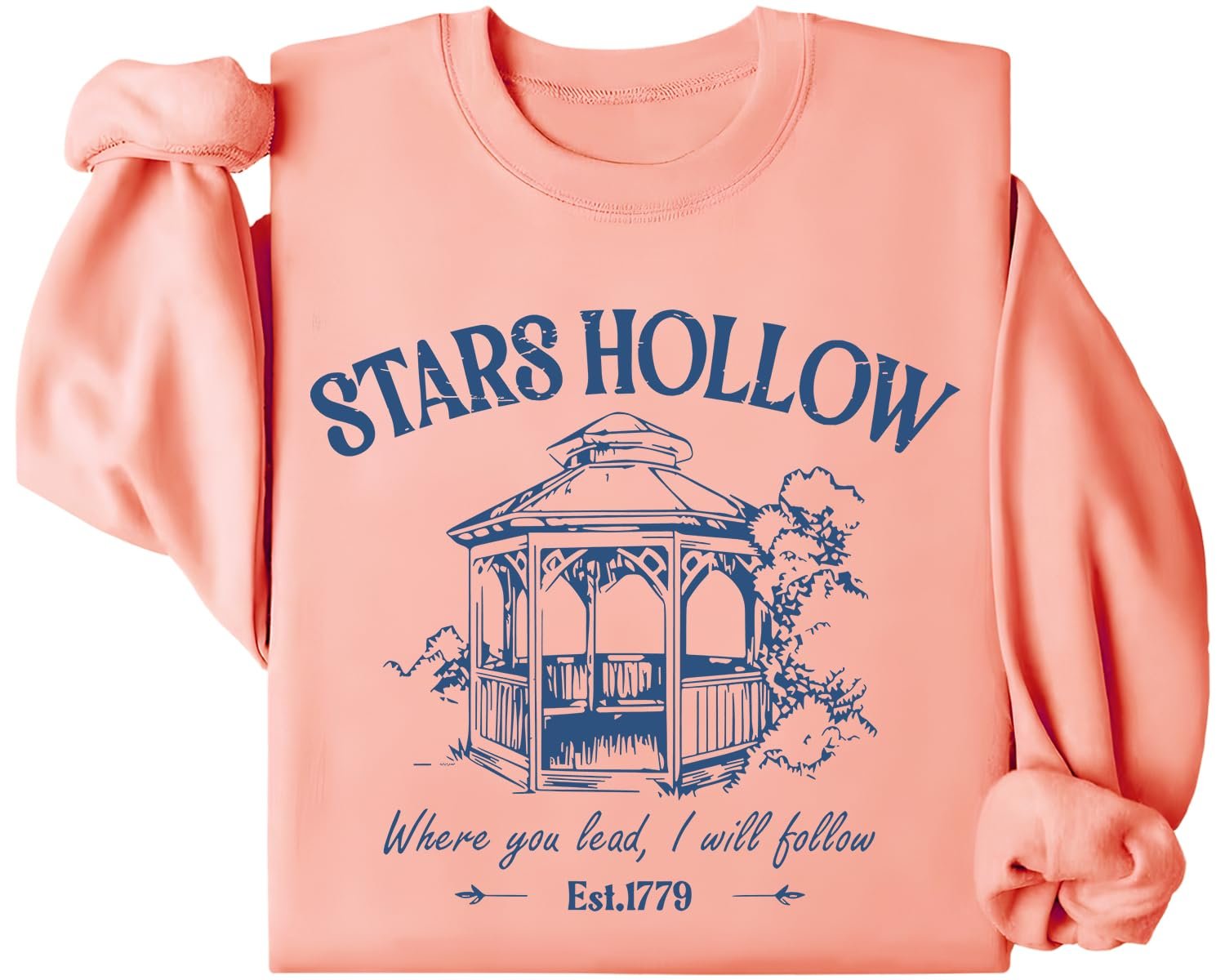 Свитшот Stars Hollow Stars Hollow Where You Lead I Will Follow Stars Hollow 1779 с длинными рукавами, фото №1