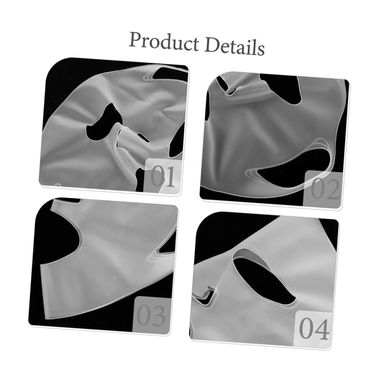 Маска для обличчя Beaupretty Силіконова багаторазова з вушними гачками Зволожуюча Захист від випаровування Біла, 2 шт, фото №8 Маска для обличчя Beaupretty Силіконова багаторазова з вушними гачками Зволожуюча Захист від випаровування Біла, 2 шт, фото №8