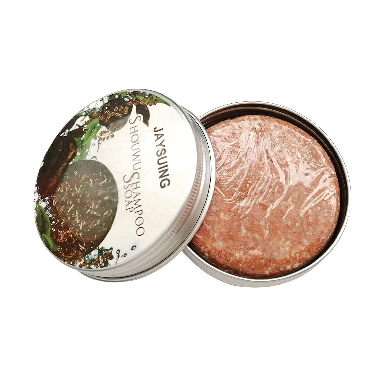 Твердий шампунь Blackout Hair Darkening Відновлюючий зволожуючий від випадіння волосся 1 шт., фото №1