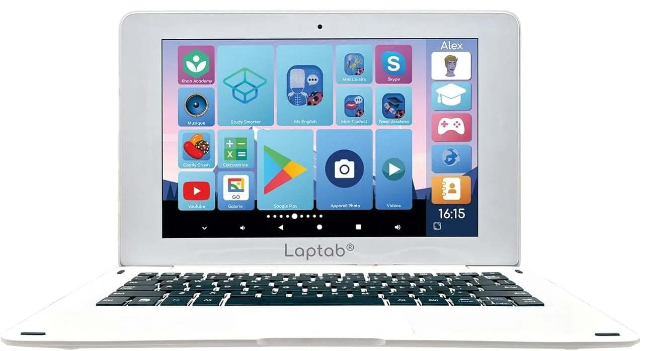 Сенсорний ноутбук 10.1" Lexibook Laptab 10 (LTP10) Allwinner A523 RAM 4GB eMMC 128GB Android 13 (UKR), фото №1 Сенсорний ноутбук 10.1" Lexibook Laptab 10 (LTP10) Allwinner A523 RAM 4GB eMMC 128GB Android 13 (UKR), фото №1