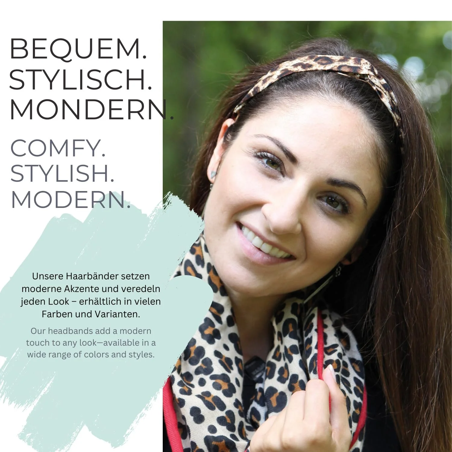 Пов'язка для волосся styleBREAKER Жіноча Еластична, фото №7