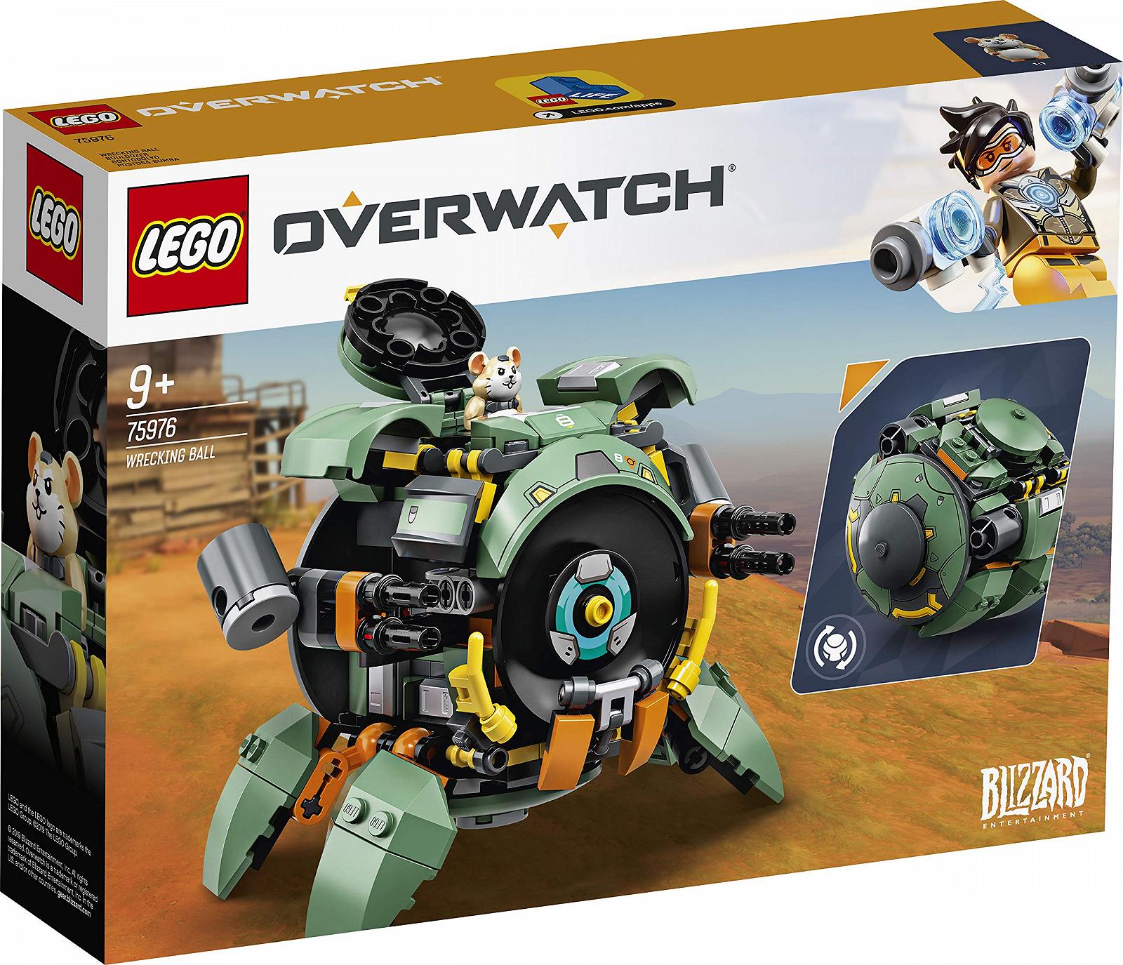 Конструктор Lego 75976 Wrecking Ball Overwatch для хлопчиків та дівчаток від 9 років, багатоколірний, фото №1