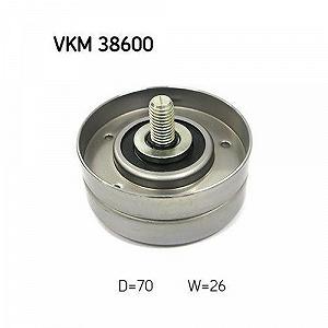 Ролик обводной/направляющий SKF VKM 38600 поликлинового ремня для CHRYSLER synthetic.ua - Фото 1