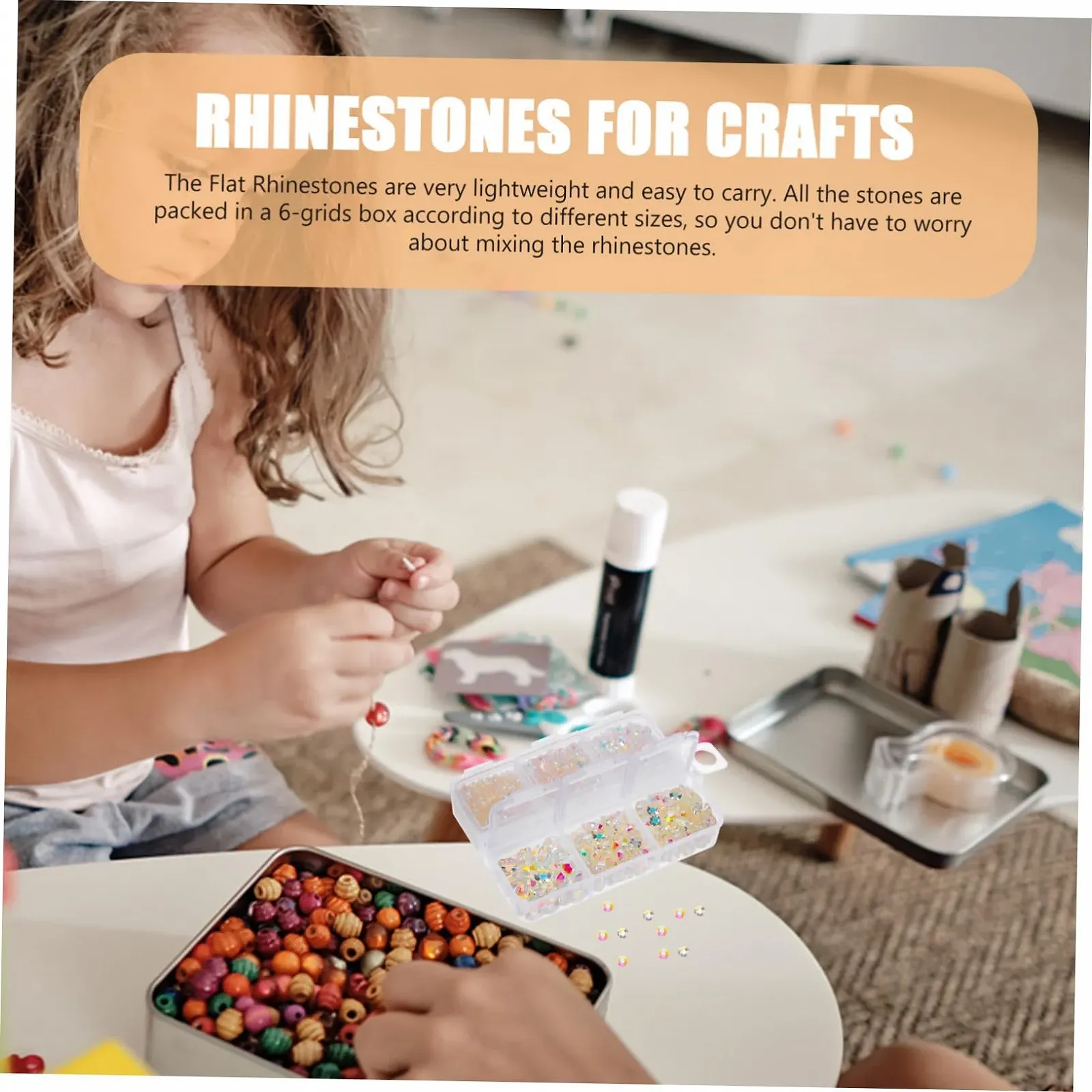 Стразы Смола Плоская задняя часть Для украшения ногтей Самоклеящиеся AB-цвета Для маникюра и рукоделия, фото №8