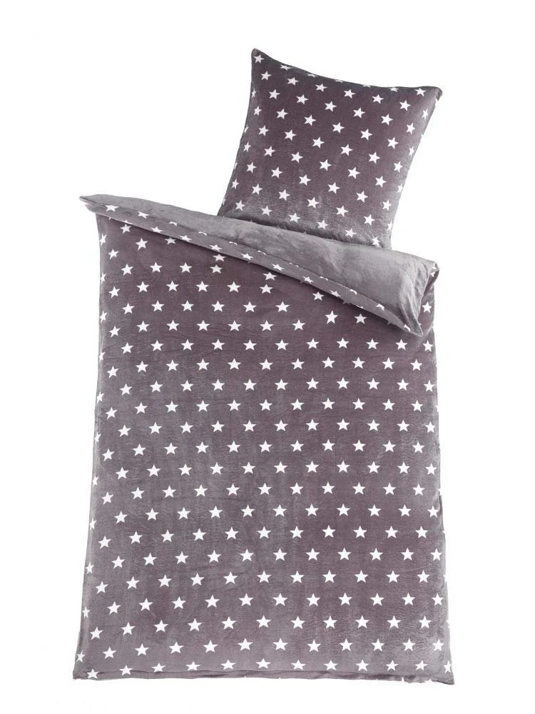 Постільна білизна плюшева двостороння зимова Stars Nicky Teddy Cashmere Touch, фото №6