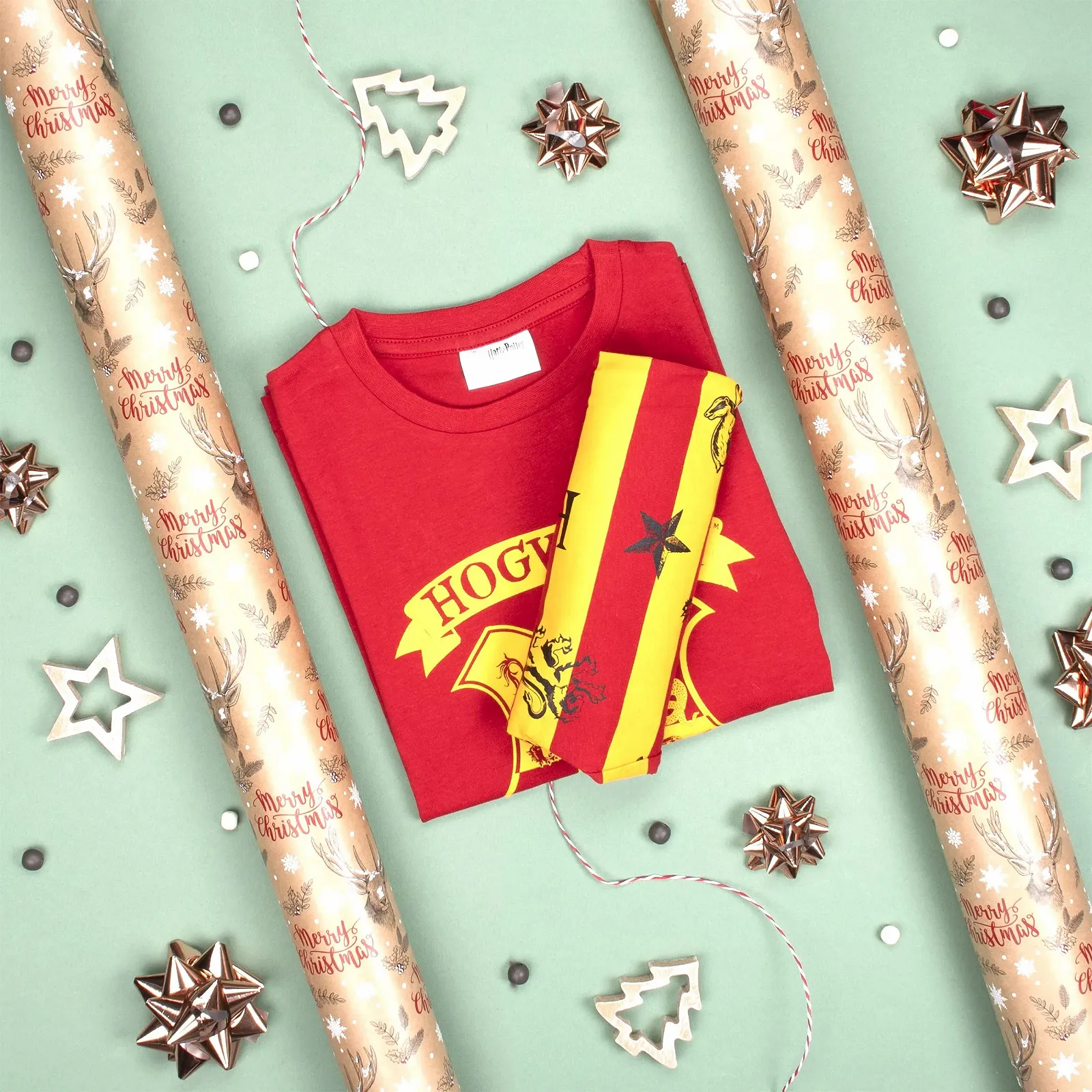 Пижама Гарри Поттер С Именем Ребенка Комплект: Лонгслив и Штаны Хлопок, фото №6