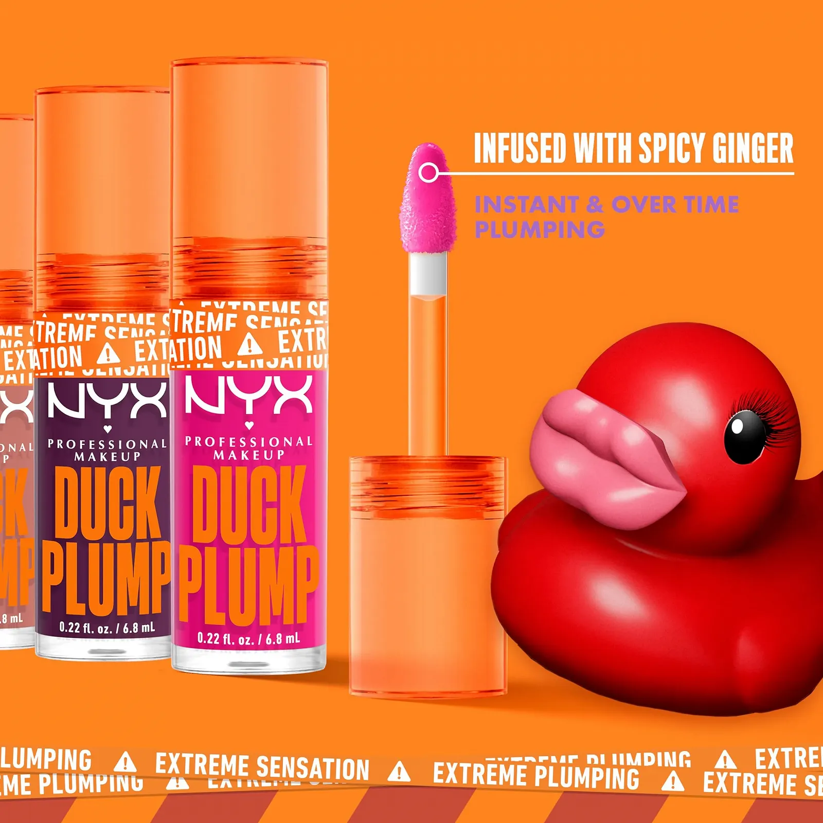 Блеск для губ NYX Professional Makeup Duck Plump Lip Lacquer Nude Swings, фото №5 Блеск для губ NYX Professional Makeup Duck Plump Lip Lacquer Nude Swings, фото №5