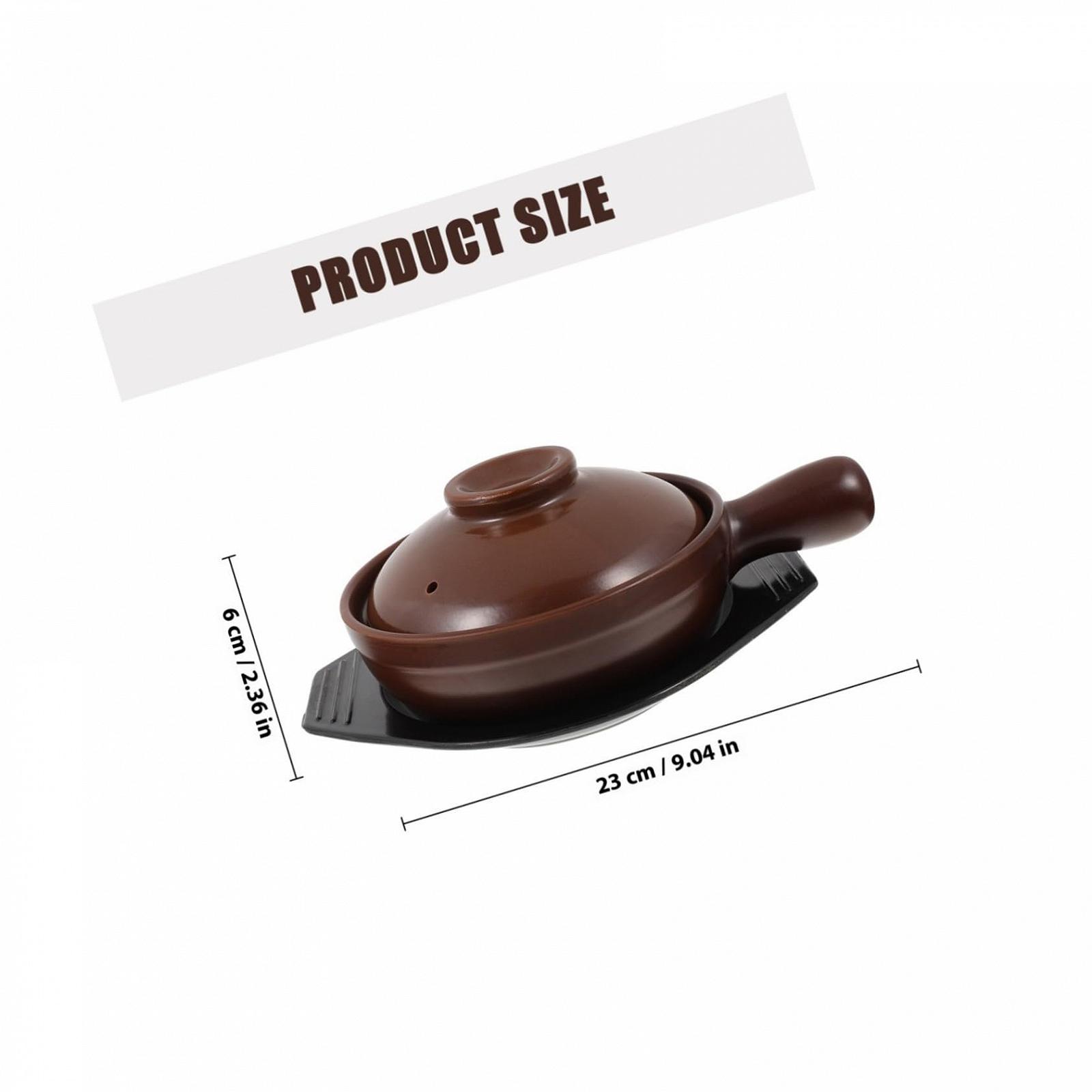 Кастрюля керамическая TOYANDONA Термостойкая С ручками, фото №2