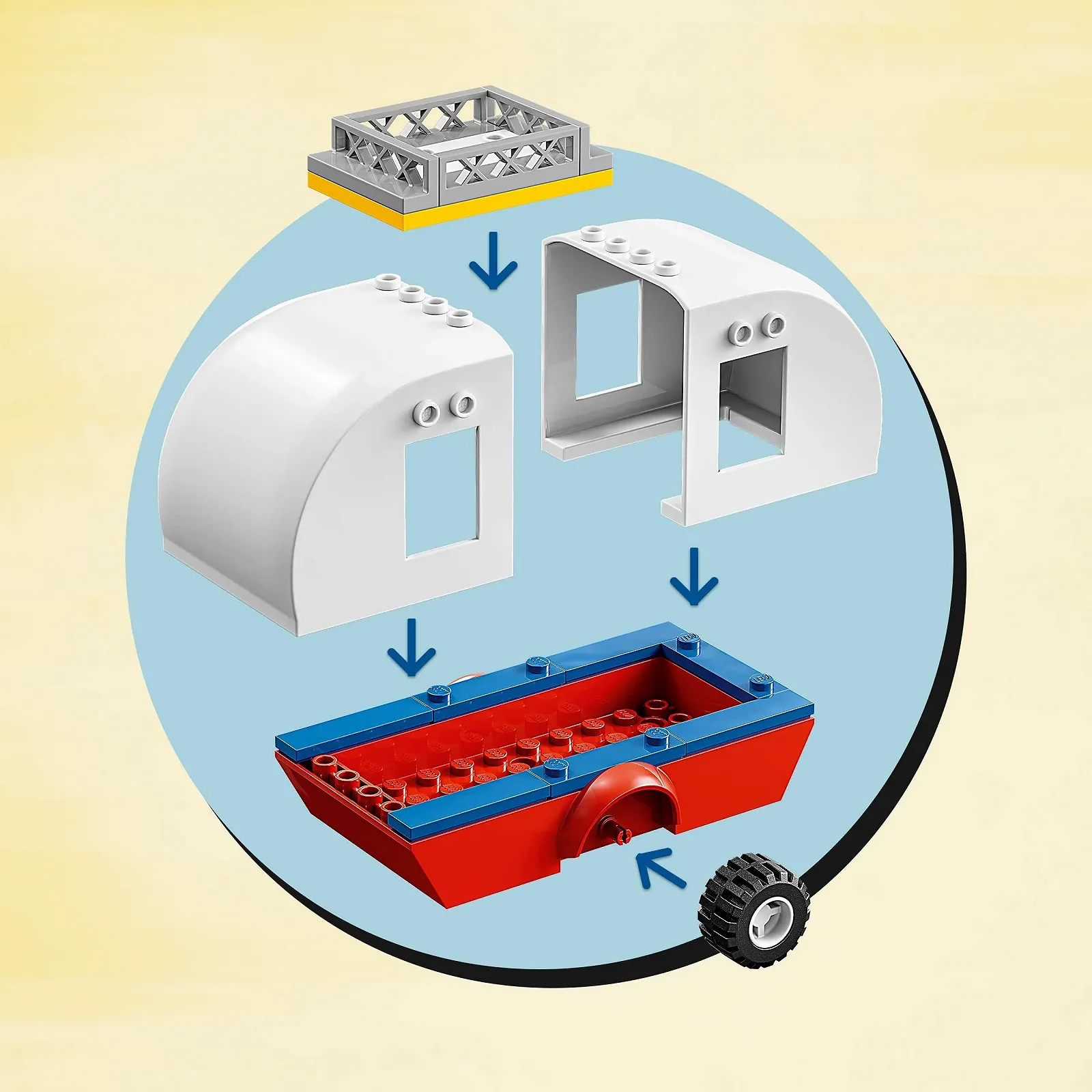 Конструктор LEGO Disney Mickey and Minnie Camping Trip, Автодом с фигурками Disney: Минни Маус, Микки Маус и пес Плуто, для детей от 4 лет, фото №5 Конструктор LEGO Disney Mickey and Minnie Camping Trip, Автодом с фигурками Disney: Минни Маус, Микки Маус и пес Плуто, для детей от 4 лет, фото №5