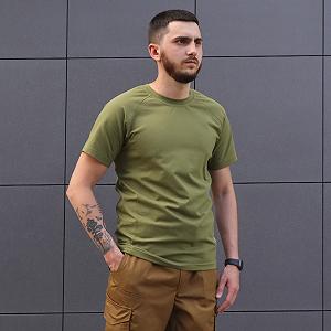 Футболка чоловіча тактична літня Ukr Cossacks оливкова - Фото 1