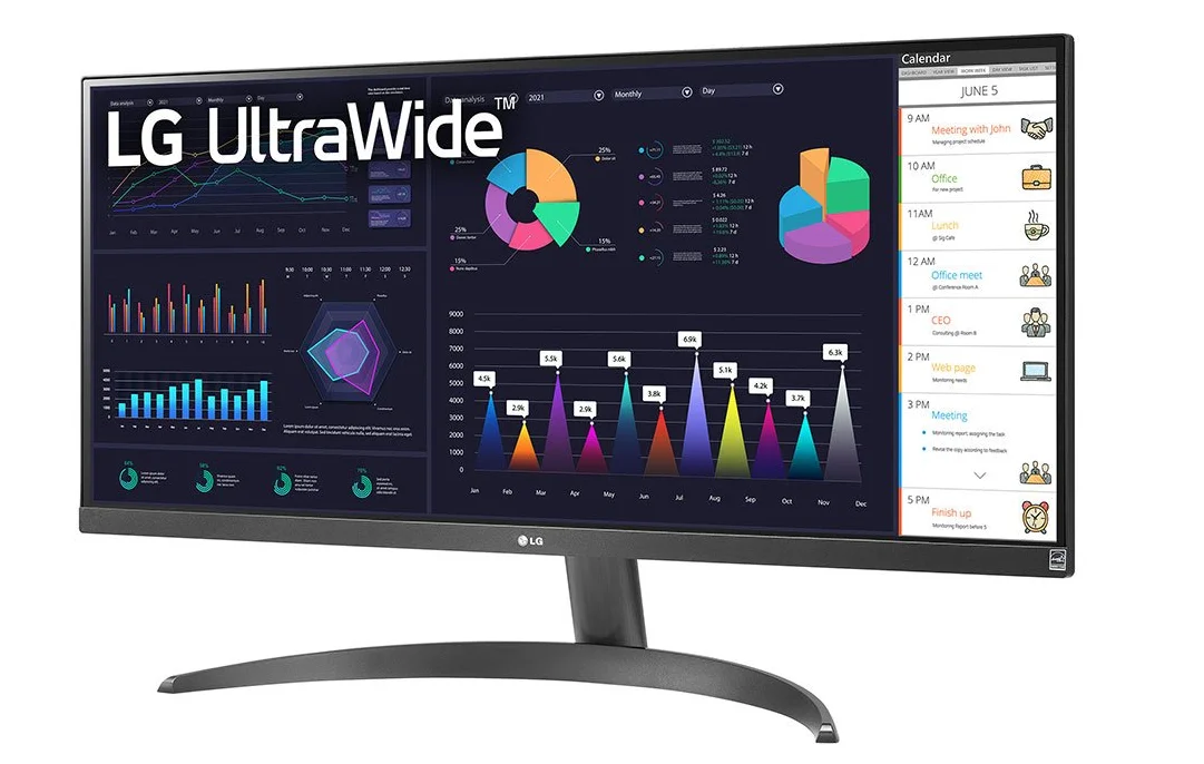 Монитор 29" LG 29WQ500-B 2K IPS 100 Гц, фото №3