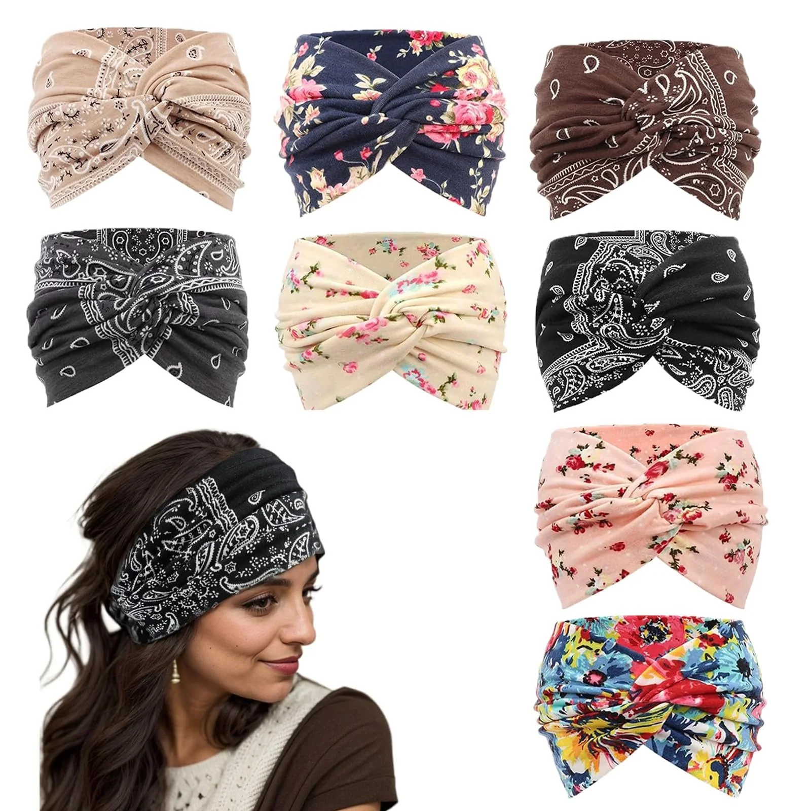 Пов'язка на голову широка, фото №1 Пов'язка на голову широка, фото №1