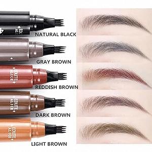 Олівець для брів Whimsyard Magical Precise 3D Microblading 4-спицевий водостійкий 5 шт. synthetic.ua - Фото 1