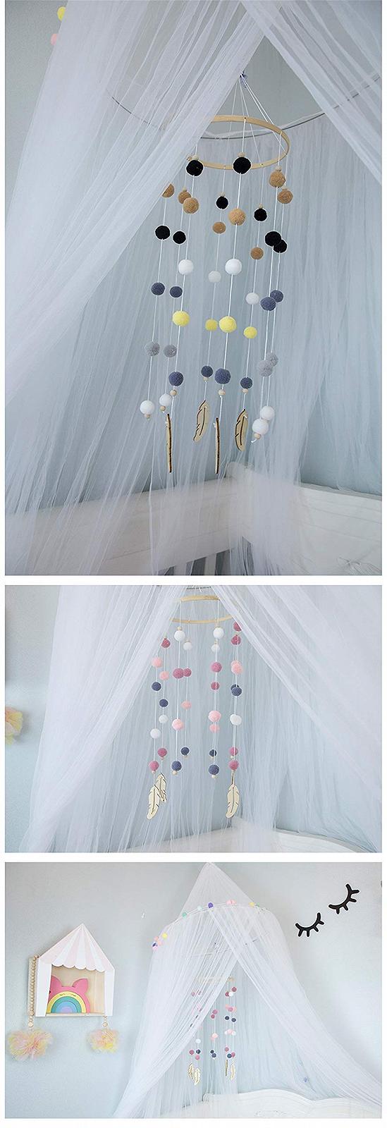 Карусель на ліжечко RAILONCH Crib Mobile Wind Chime Rattle Toy для дівчаток або хлопчиків (I), фото №5