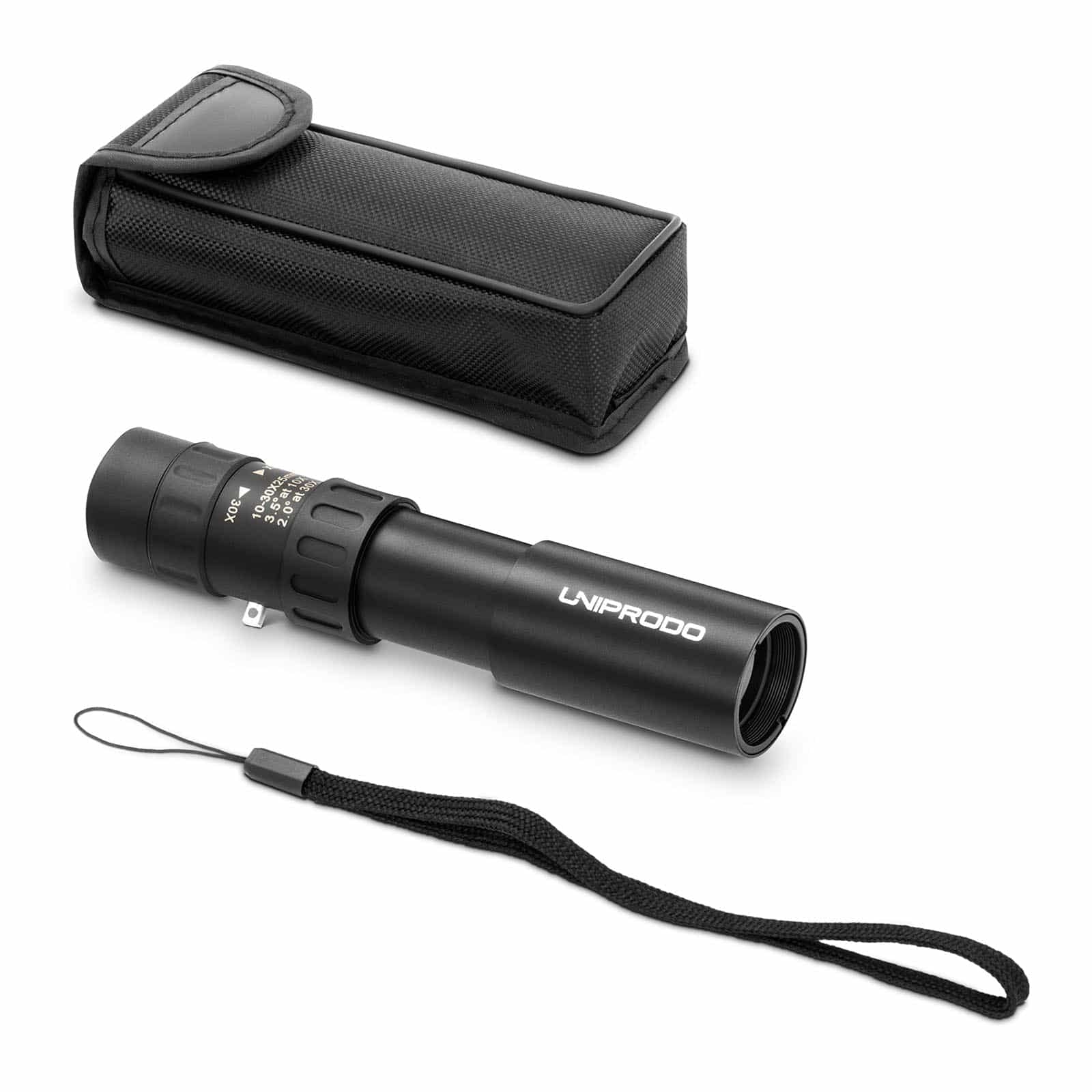 Monocular Uniprodo Uni_MONOCULAR_01 Збільшення 10-30x BK-7 Діаметр 25 мм 61 м / 1,000 м Дахова Призма, фото №1 Monocular Uniprodo Uni_MONOCULAR_01 Збільшення 10-30x BK-7 Діаметр 25 мм 61 м / 1,000 м Дахова Призма, фото №1