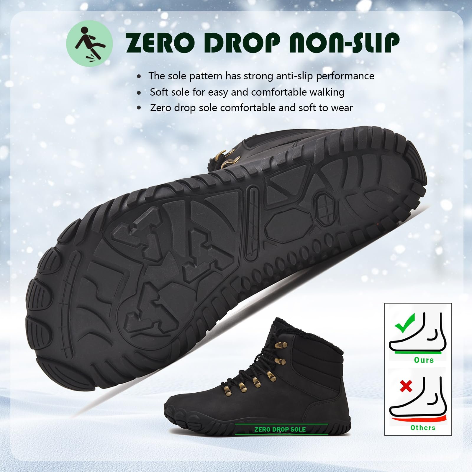 Черевики ZDQ Зимові Чоловічі Утеплені, фото №5