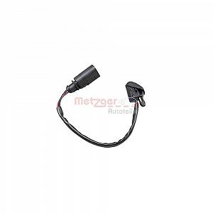 Форсунка омивача, очищення скла METZGER 2220608 для SKODA, двостороння, передня - Фото 1