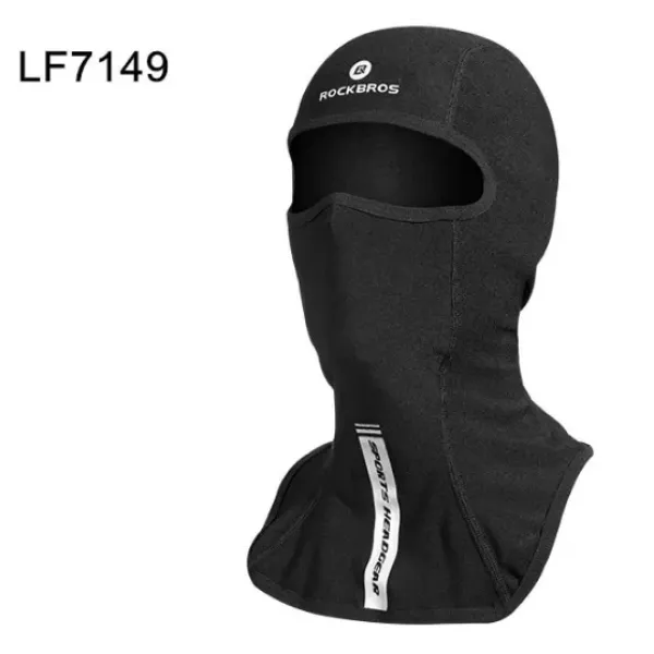 Балаклава ROCKBROS LF7149 -8С, маска Преміум, підшлемник, Чорна (2412194207), фото №3