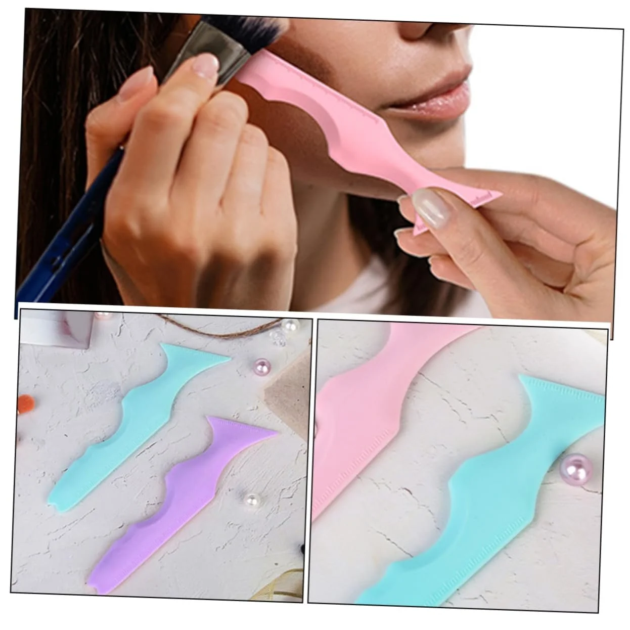 Трафарет MAGICLULU для стрелок 9 шт силиконовый, фото №2