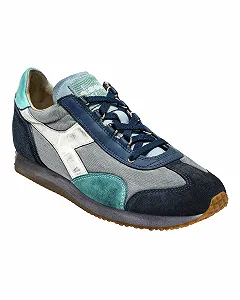 Кросівки Diadora Heritage Equipe Dirty SW Evo Чоловічі Білі Полотно synthetic.ua - Фото 1