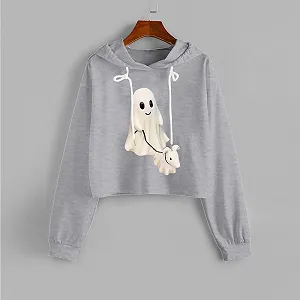 Хелловін-світшот Жіночий Повсякденний synthetic.ua - Фото 1