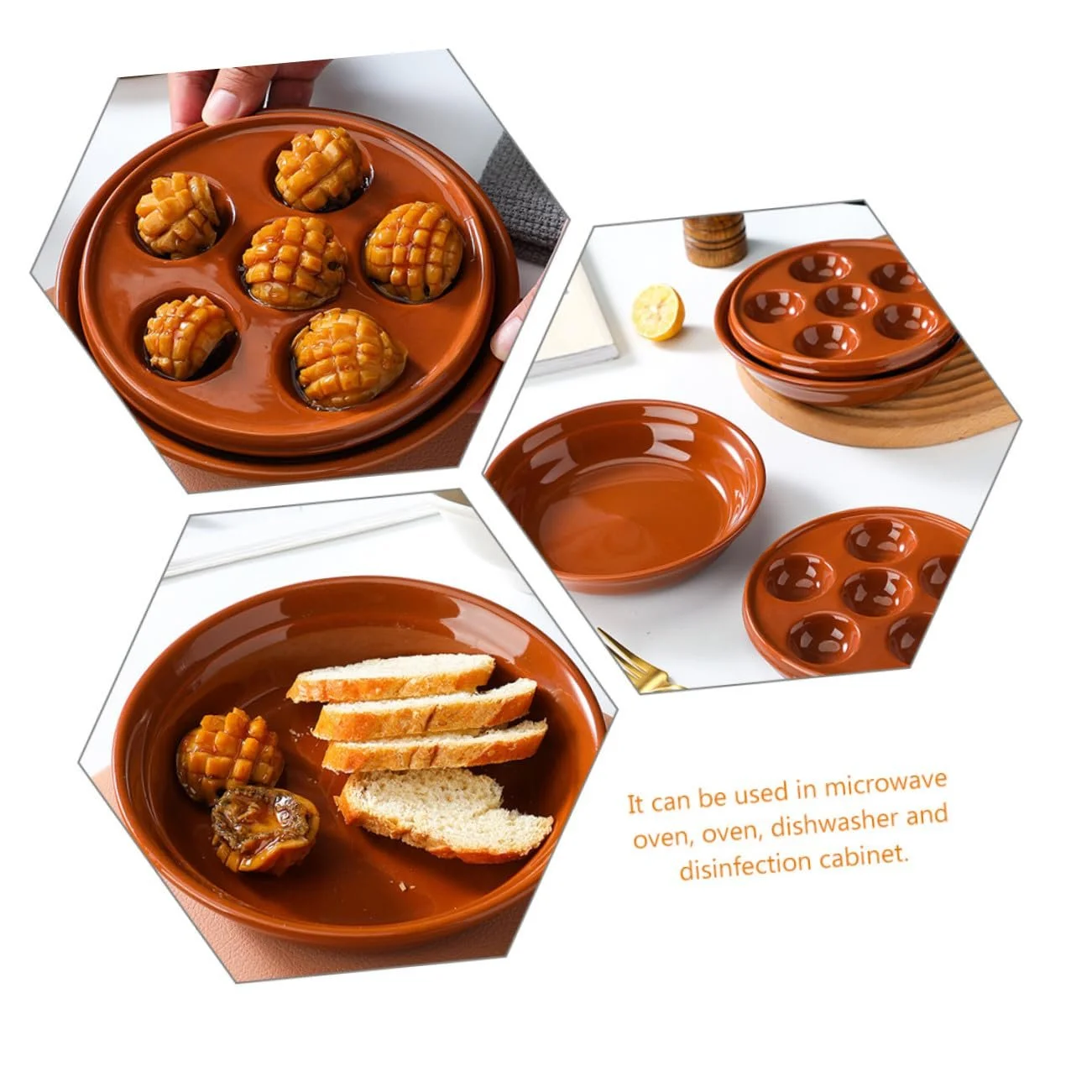 Форма для запекания улиток INOOMP керамическая универсальная, фото №5