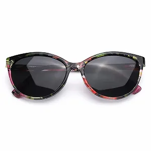 Сонцезахисні окуляри Котяче око TJUTR Жіночі Поляризовані Ретро Захист від УФ-променів Класичні Вінтажні synthetic.ua - Фото 1