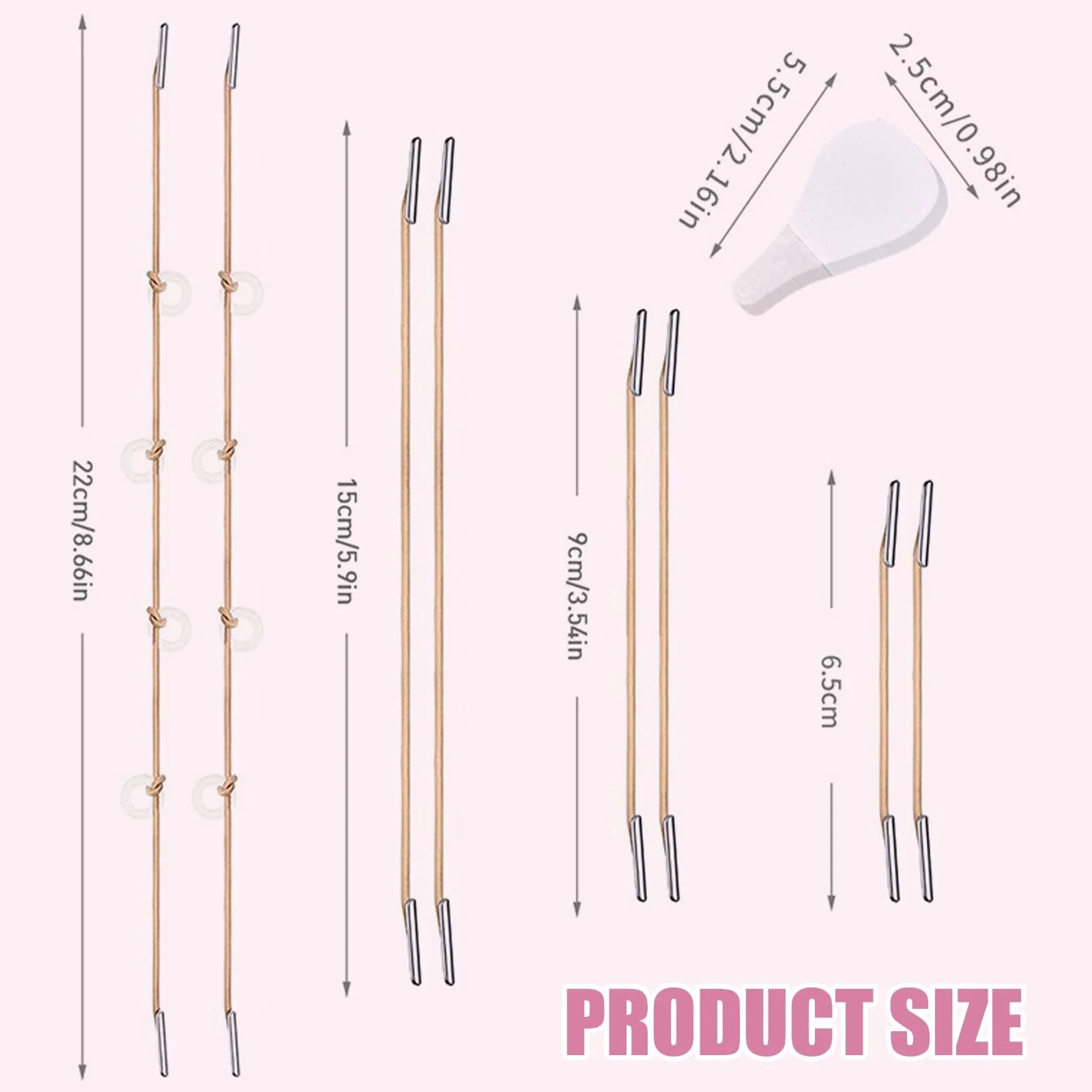 Стрічки для підтяжки обличчя 40 шт, невидимі патчі проти зморшок для миттєвої підтяжки, фото №6