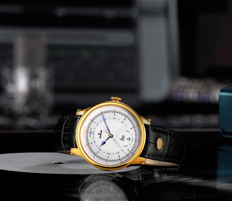 Автоматичний годинник Kronsegler ÄRA (Aera) золото-срібло, фото №6