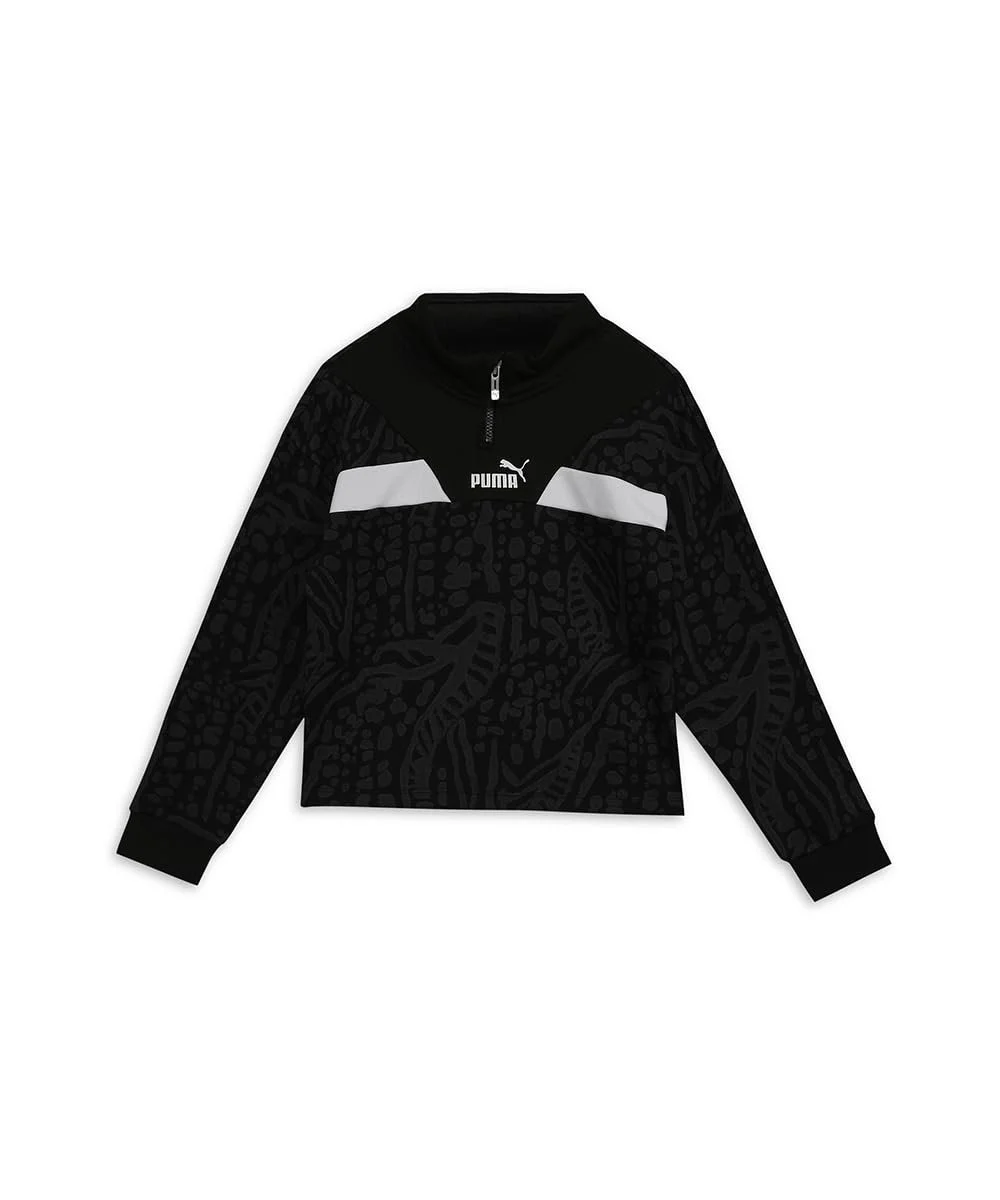 PUMA Power Hypernatural AOP Half-Zip FL G Світшот, фото №1