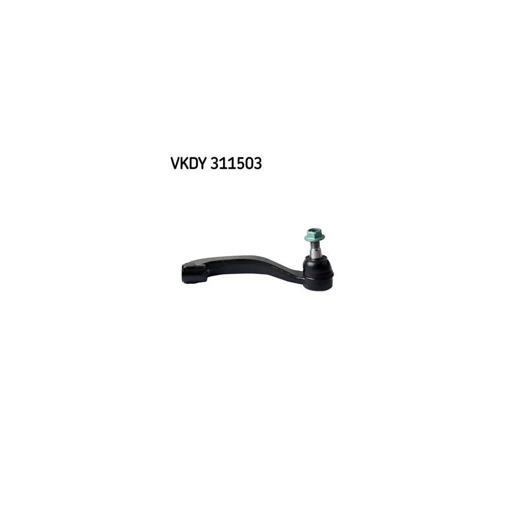 Наконечник рульової тяги SKF VKDY 311503 для VW передня вісь правий, фото №1 Наконечник рульової тяги SKF VKDY 311503 для VW передня вісь правий, фото №1
