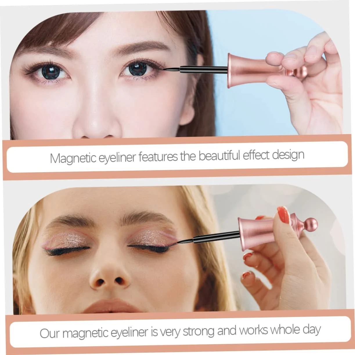 Рідка Підводка Beaupretty Магнітна Золота, фото №6