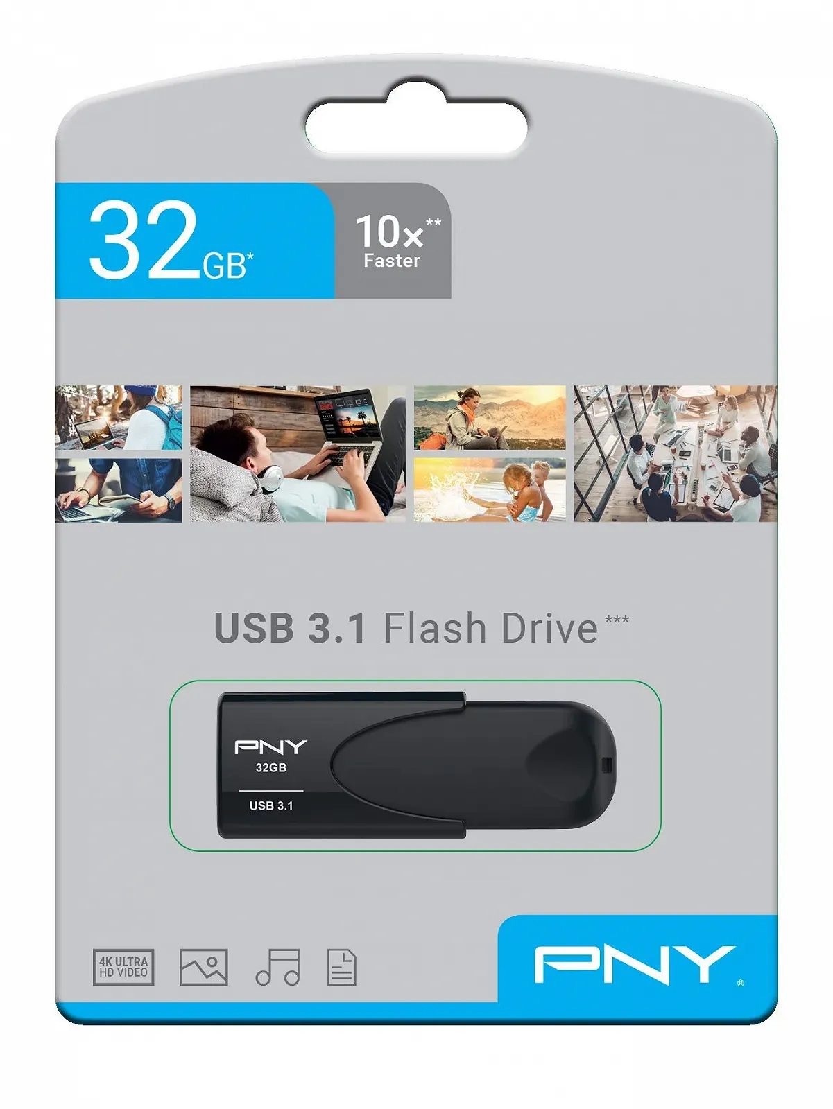 USB-накопичувач PNY Attaché 4 3.1 32GB, фото №6