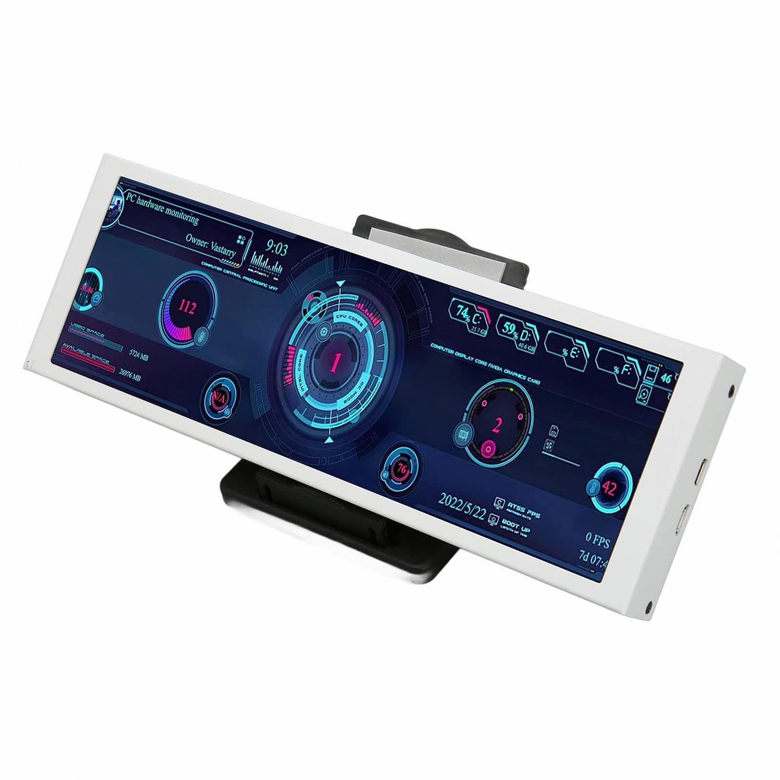 Монитор температуры PC Bewinner 7.9 дюймов USB IPS металлический корпус, фото №1 Монитор температуры PC Bewinner 7.9 дюймов USB IPS металлический корпус, фото №1