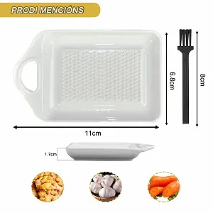 Терка керамічна, кругла порцелянова synthetic.ua - Фото 1