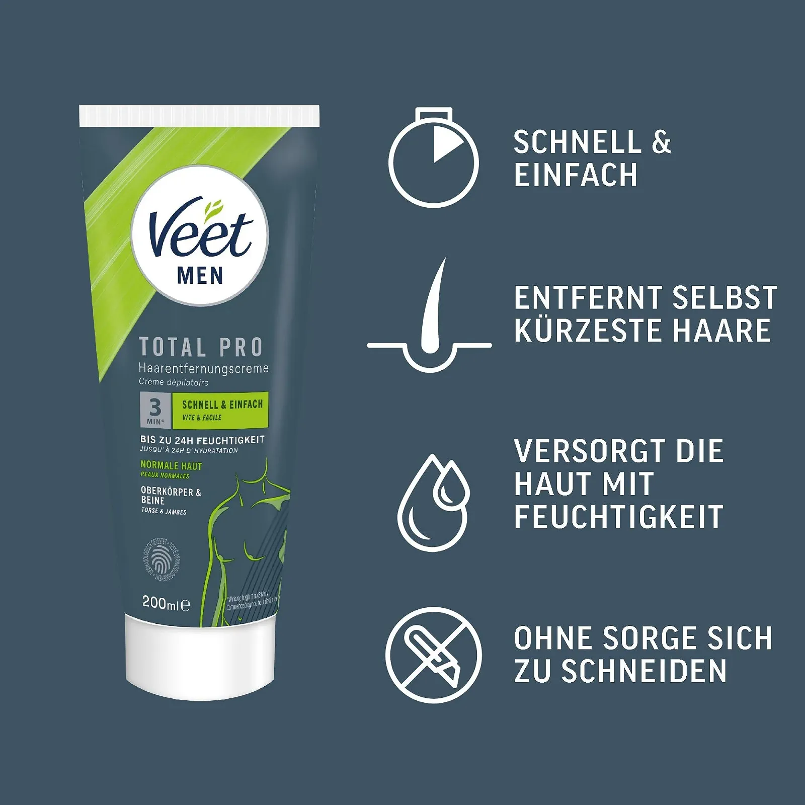 Крем для депіляції Veet for Men Power Effect 3029771, фото №3